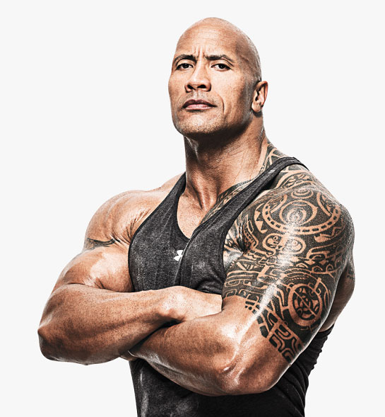 تاتو راک معنی تتوهای راک بر روی شانه و بازو و سینه چپ او