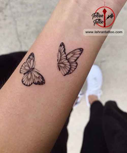 butterfly tattoo - طرح تاتوی پروانه