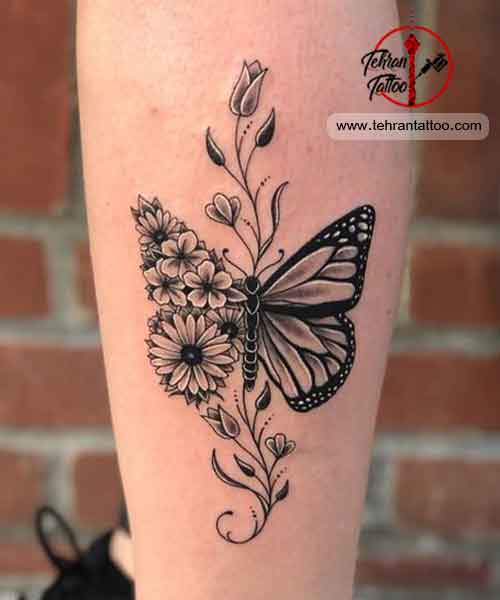 butterfly tattoo - طرح تاتوی پروانه