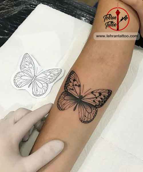 butterfly tattoo - طرح تاتوی پروانه