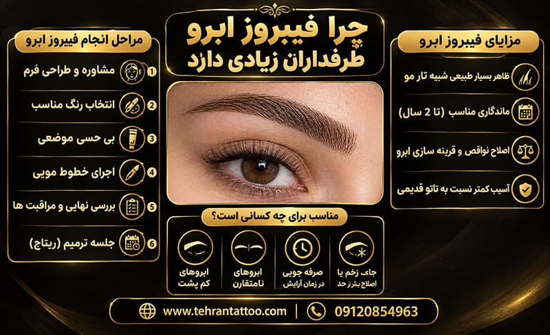 چرا فیبروز ابرو طرفداران زیادی دارد به چه دلایلی فیبروز ابرو طرفداران زیادی دارد